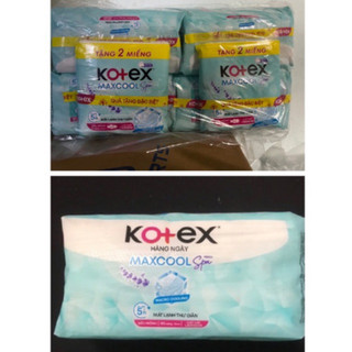 Băng vệ sinh KOTEX Hằng ngày COOL 15cm 40M và 20M