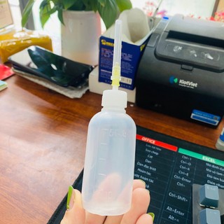 Bình kim chiết nước, dung dịch