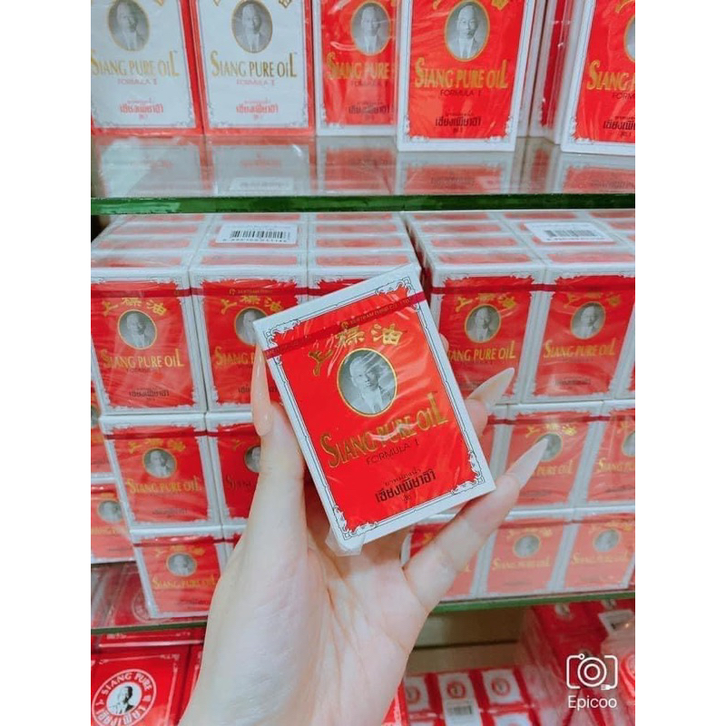 Dầu Gió Ông Già Siang Pure Oil Thái Lan 3cc