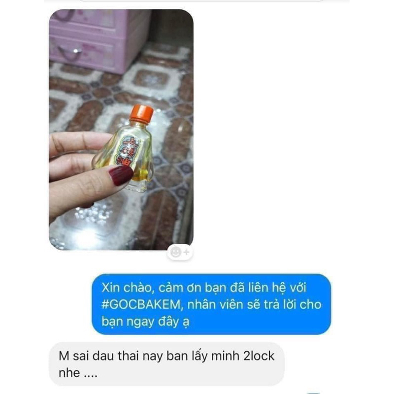 Dầu Gió Ông Già Siang Pure Oil Thái Lan 3cc