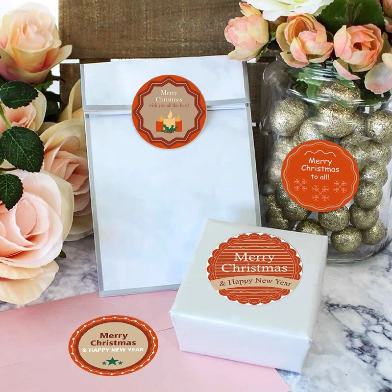 TD72_Tem dán chữ _ STICKER " NOEL_GIÁNG SINH " << SIZE 2.5CM_3.8CM, 500 TEM/CUON