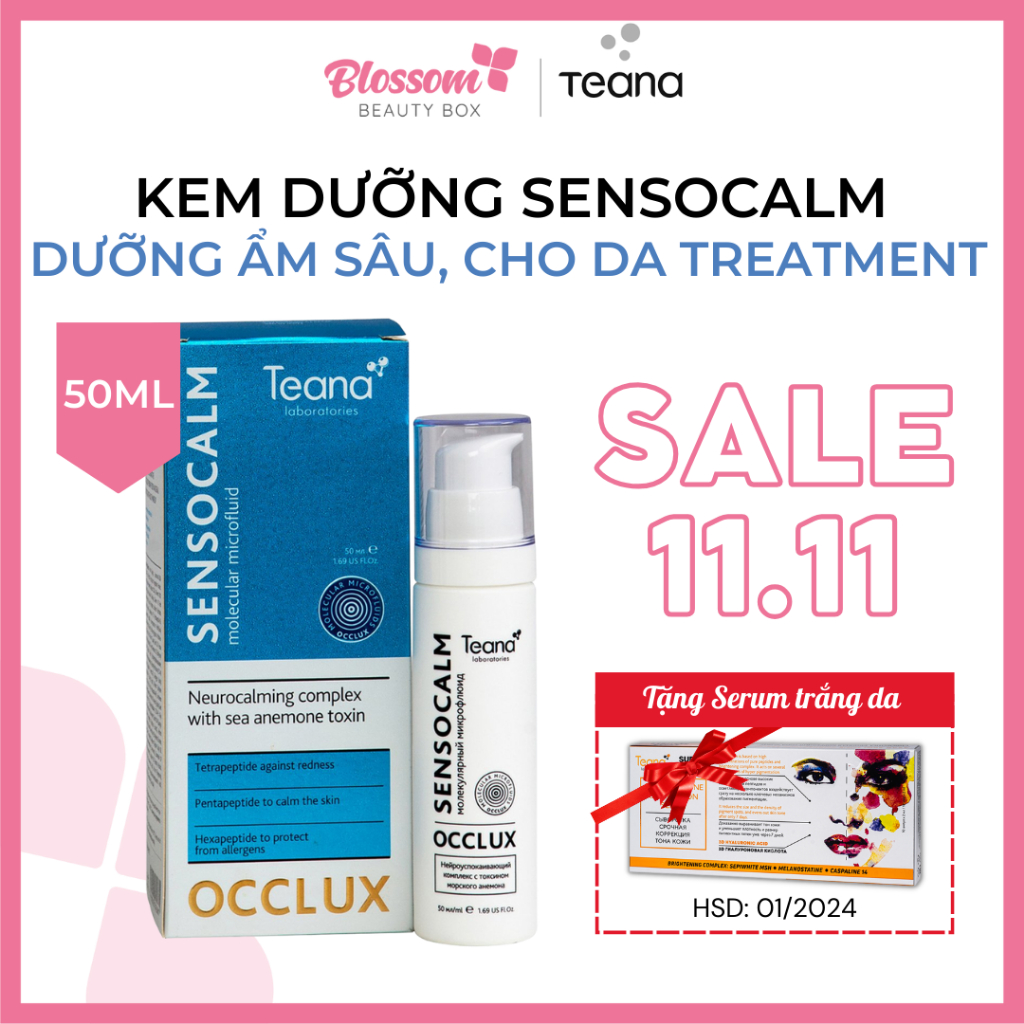 KEM DƯỠNG PHỤC HỒI DA SENSOCALM