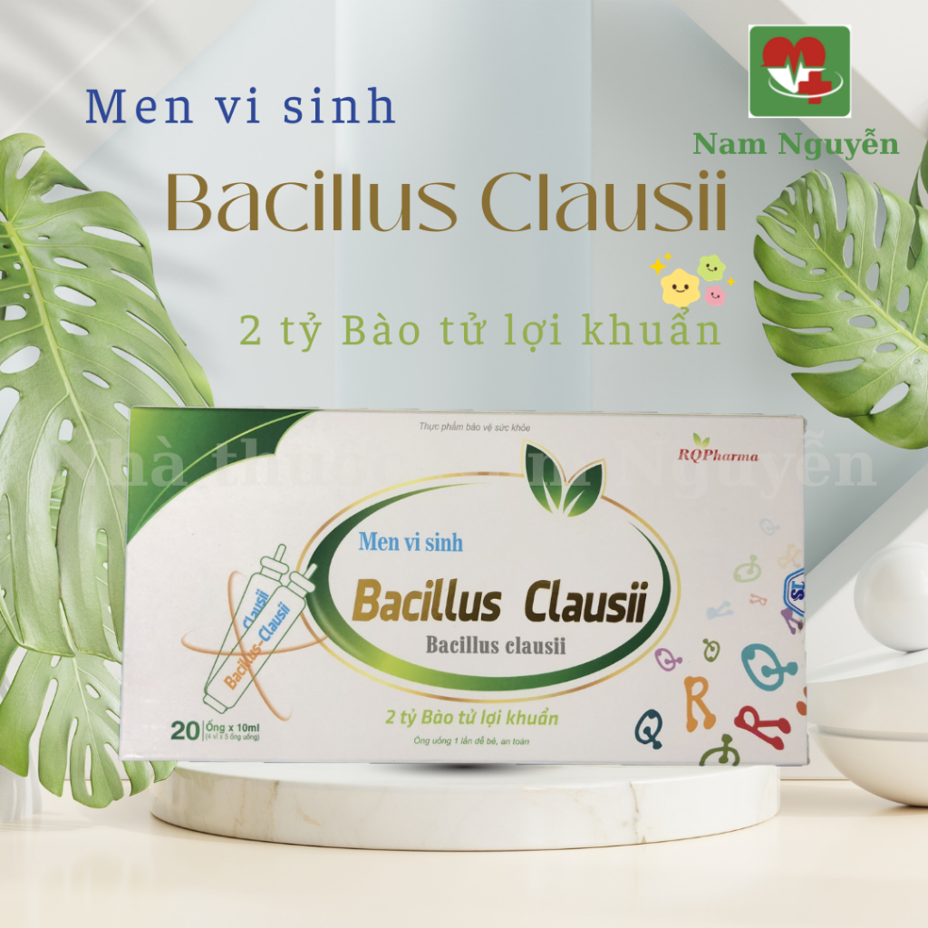 Men vi sinh Bacillus Clausii