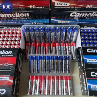 [CHÍNH HÃNG]Vỉ 2 Viên Pin AA, AAA Plus Alkaline/ Super Heavy Duty CAMELION 1.5V