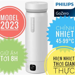 [CẮM ĐIỆN] BÌNH ĐUN NƯỚC MINI CHỈNH NHIỆT 45-99°C PHILIPS AWP2768 VÀ AWP2791