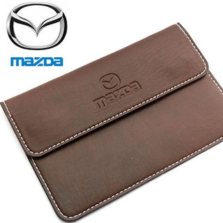 Ví đựng giấy tờ xe ô tô logo mazda, ví đựng đăng kiểm bền- đẹp