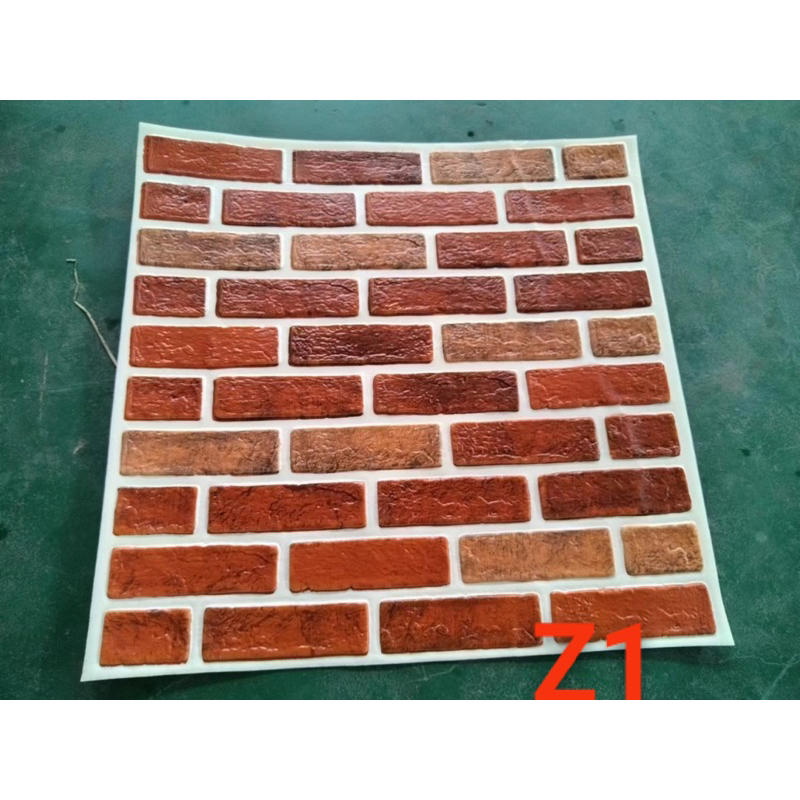 Xốp Dán Tường 3D thế hệ mới, Tráng Bạc chống cháy, rất dày và bền chắc. Khổ lớn 70x77CM. Sô 1 thị trường.