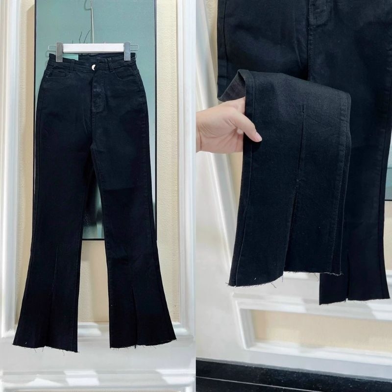 Jean Loe đen eo 68 dài 102