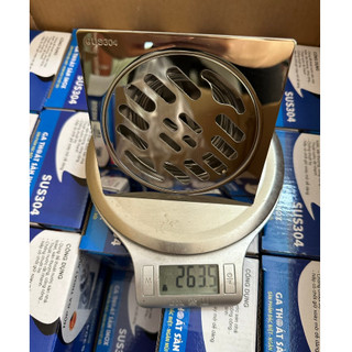 Thoát sàn chống mùi inox 304 mặt 12x12cm ,ga ngăn mùi giá rẻ