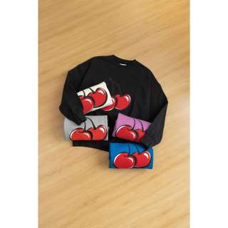 Áo sweater k.rish big cherry sweatshirt