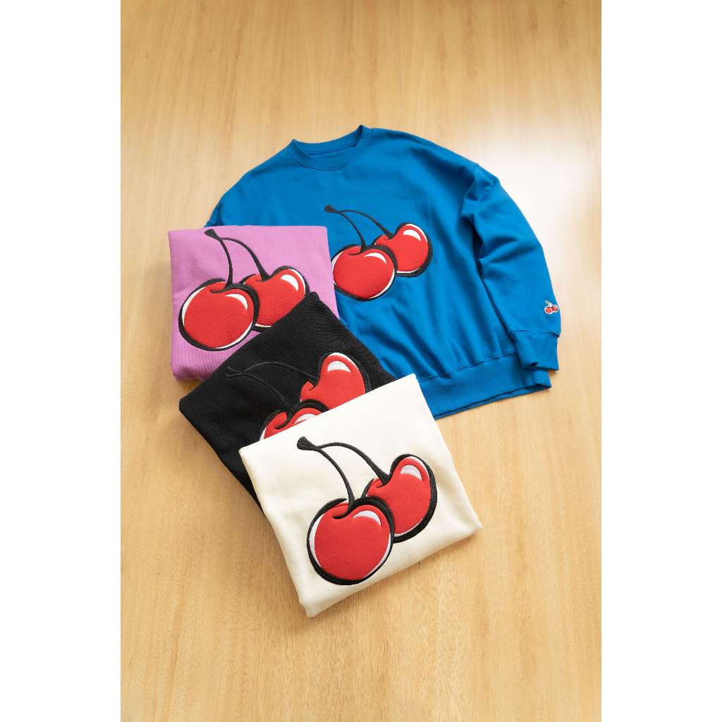ÁO SWEATER K.RISH BIG CHERRY SWEATSHIRT