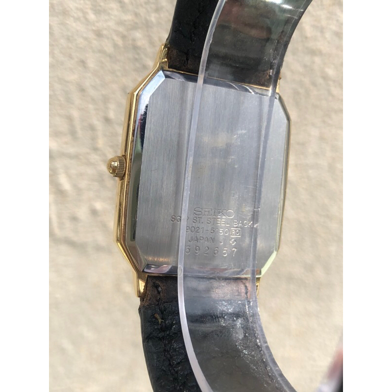 ĐỒNG HỒ NAM SEIKO QUARTZ TANK NHẬT HÀNG 2HAND