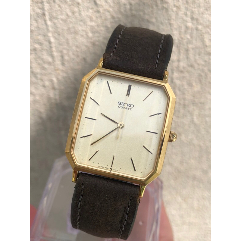 ĐỒNG HỒ NAM SEIKO QUARTZ TANK NHẬT HÀNG 2HAND