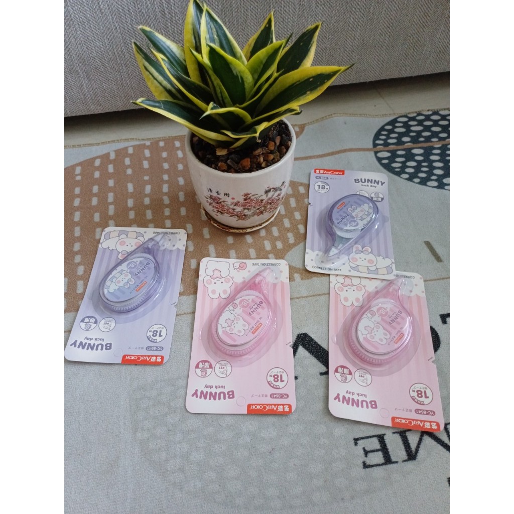 Bút xóa kéo hoạt hình sắc màu dễ thương