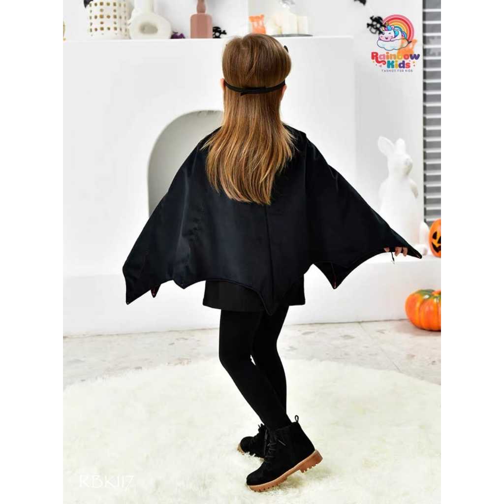 Sét Đồ Hoá Trang Halloween Bé Gái gồm