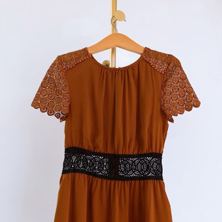 [ MANGO AUTH ]  ĐẦM PHỐI REN MANGO SĂN SALE ( MỚI 100% )