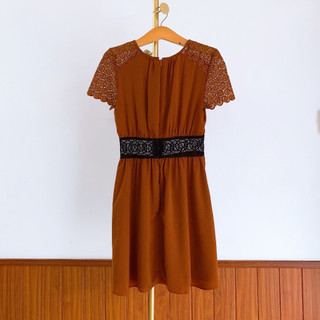 [ MANGO AUTH ]  ĐẦM PHỐI REN MANGO SĂN SALE ( MỚI 100% )