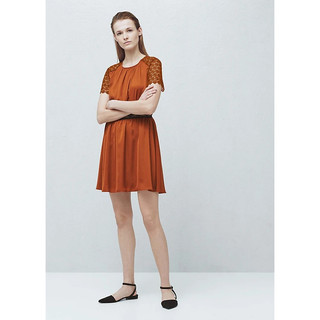 [ MANGO AUTH ]  ĐẦM PHỐI REN MANGO SĂN SALE ( MỚI 100% )