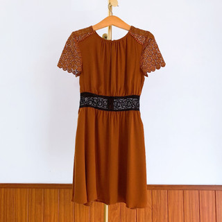 [ MANGO AUTH ]  ĐẦM PHỐI REN MANGO SĂN SALE ( MỚI 100% )
