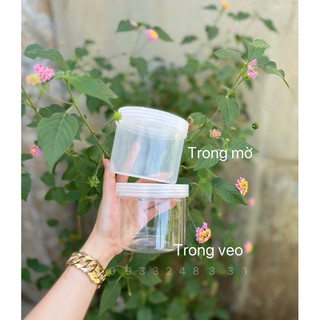 Hủ 500g trong mờ , 500g trong veo