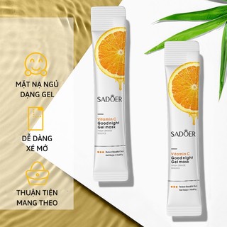 Mặt nạ ngủ vitamin c seomou dưỡng ẩm se khít lỗ chân lông