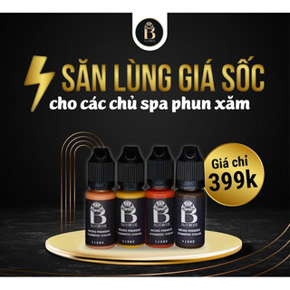 Mực phun xăm Bloomode loại 5ml, 10ml, mực xăm hữu cơ