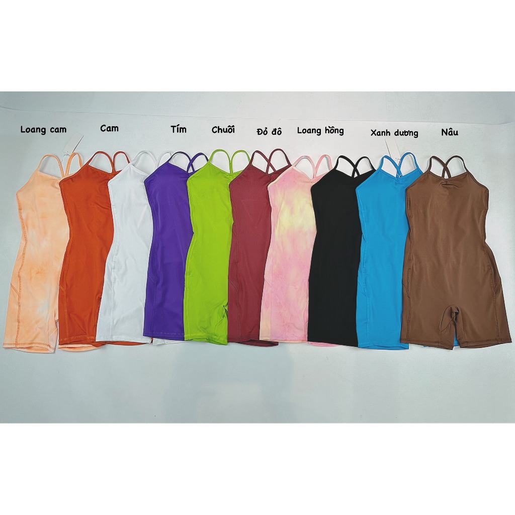 Bộ Đồ Tập Nữ Gym, Yoga, Aerobic Jumpsuit Dây Lưng Hot Hit