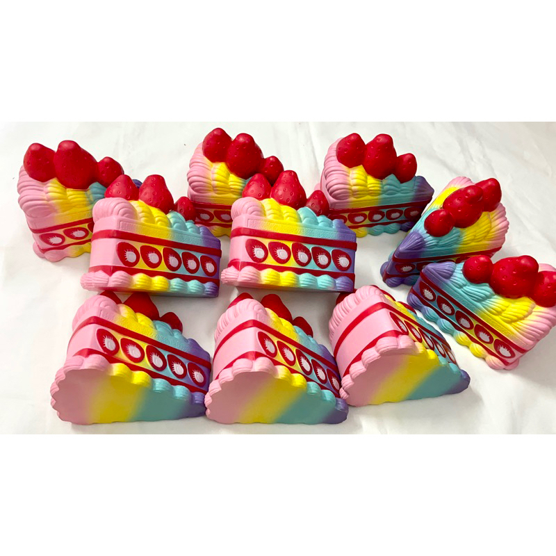 Squishy bánh kem to siêu đã