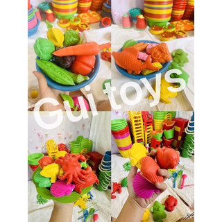 Set đồ chơi cân kí cho khách đặt theo yêu cầu