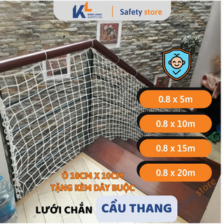 Lưới an toàn chắn cầu thang ,lưới chắn an toàn cho bé , nhiều kích thước