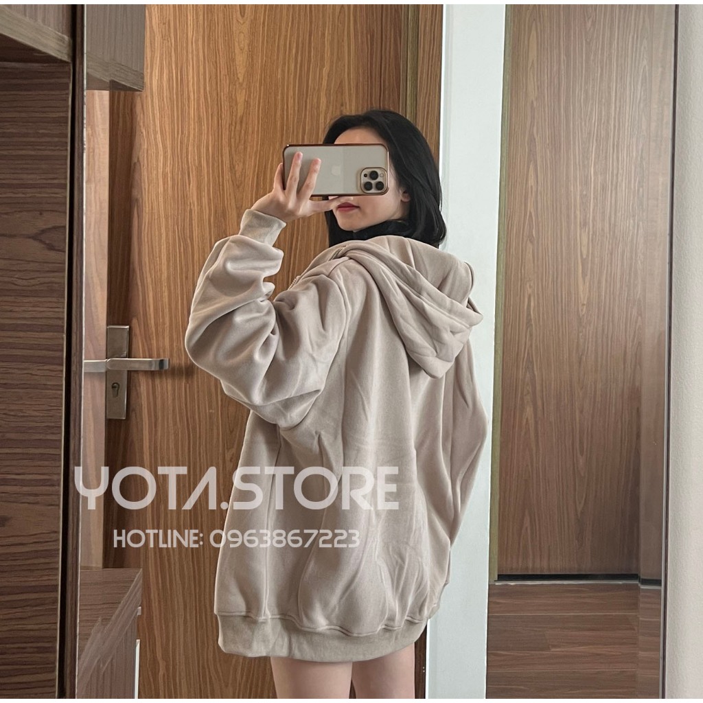 Áo khoác hoodie zipper - HD08