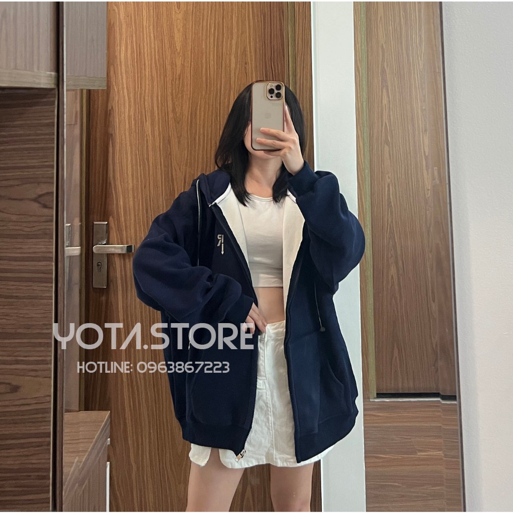 Áo khoác hoodie zipper - HD08