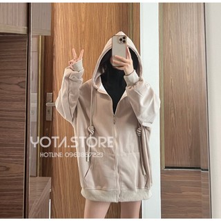 Áo khoác hoodie zip - hd07