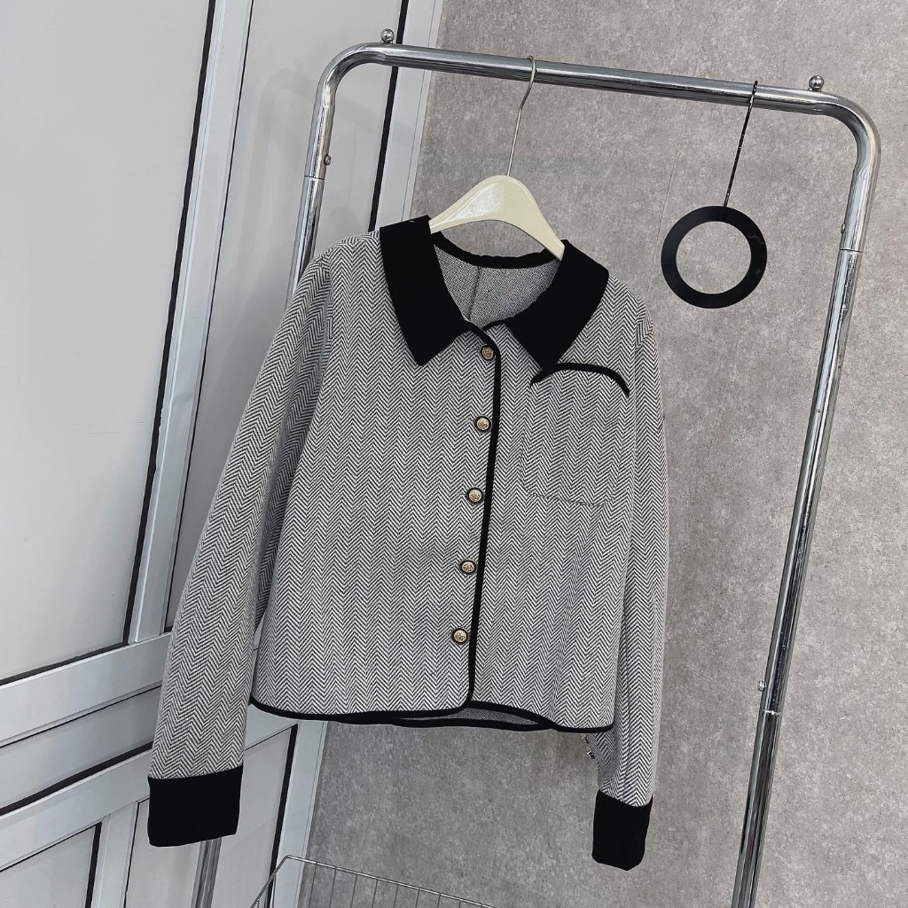 BIGSIZE ÁO DẠ PHỐI NHUNG - 19735