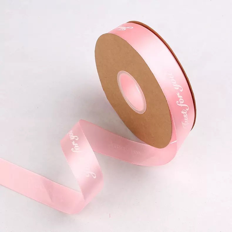 Dây Ruy Băng Lụa Chữ _Cuộn 45m _❤️JUST FOR YOU❤️