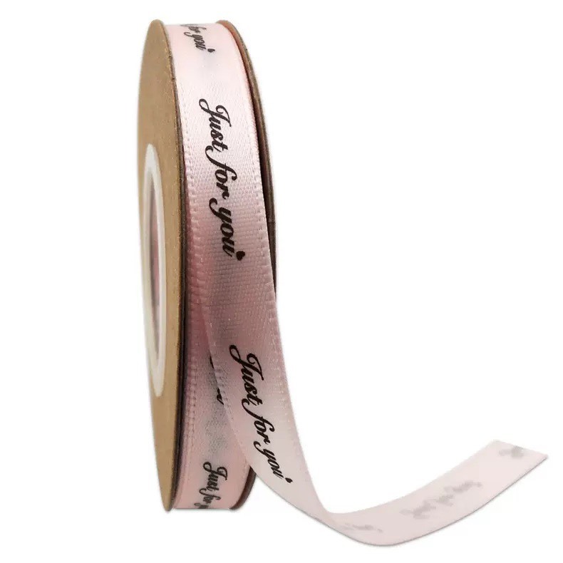 Dây Ruy Băng Lụa Chữ _Cuộn 45m _❤️JUST FOR YOU❤️