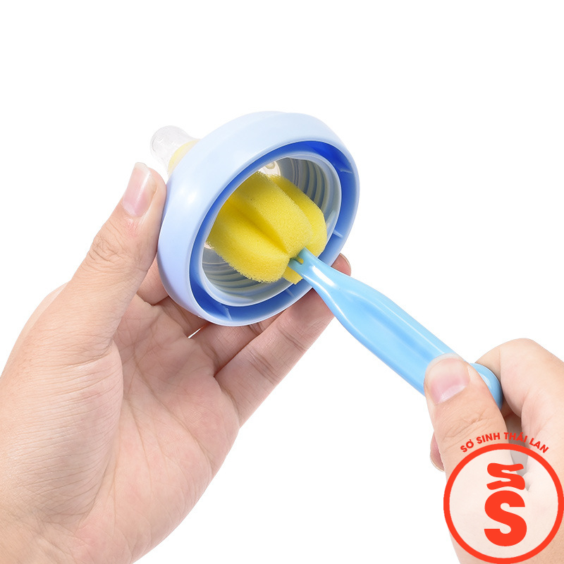 Cọ bình sữa và núm ti 4 chi tiết cho bé