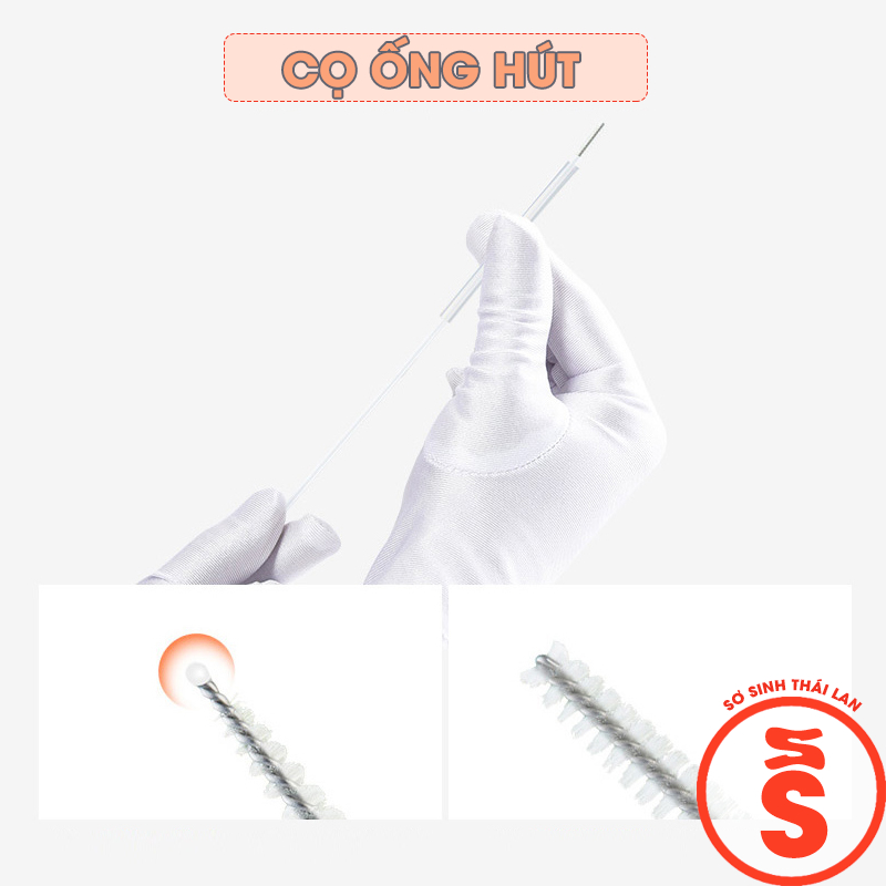 Cọ bình sữa và núm ti 4 chi tiết cho bé