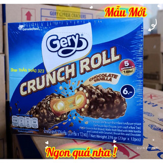 Bánh Gery Crunch Roll Cuốn Sôcôla Indonesia 🇮🇩