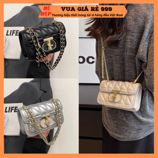 Túi xách mini nữ đeo chéo khóa gương mẫu mới đẹp thời trang hàn quốc giá rẻ DC229