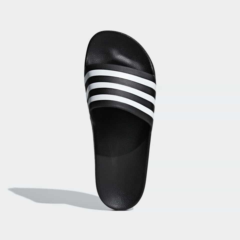 Dép đúc Adidas nam siêu nhẹ, dép đúc das đế cao su non 3 sọc thể thao chống nước, chống hôi chân