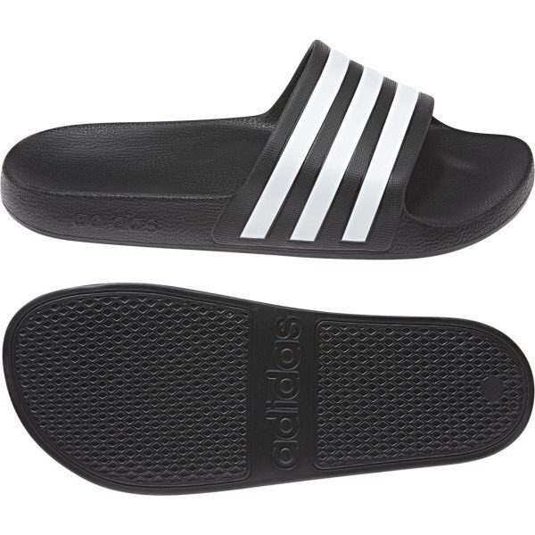 Dép đúc Adidas nam siêu nhẹ, dép đúc das đế cao su non 3 sọc thể thao chống nước, chống hôi chân