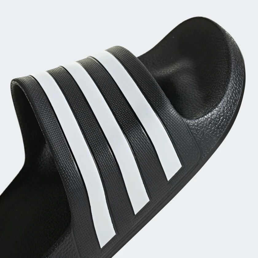 Dép đúc Adidas nam siêu nhẹ, dép đúc das đế cao su non 3 sọc thể thao chống nước, chống hôi chân