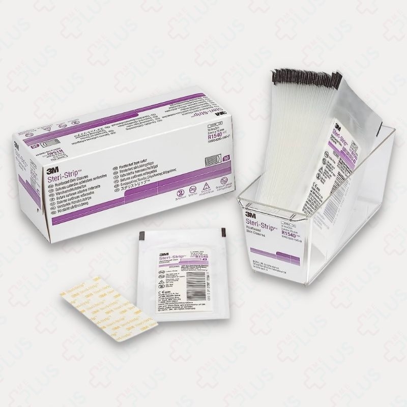 ⚛ R1540 BĂNG DÍNH Y TẾ THAY CHỈ KHÂU DA 3M™ STERI-STRIP™ 1/8 IN X 3 IN