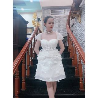 ĐẦM CUP HOA RƠI 3D ĐÍNH ĐÁ