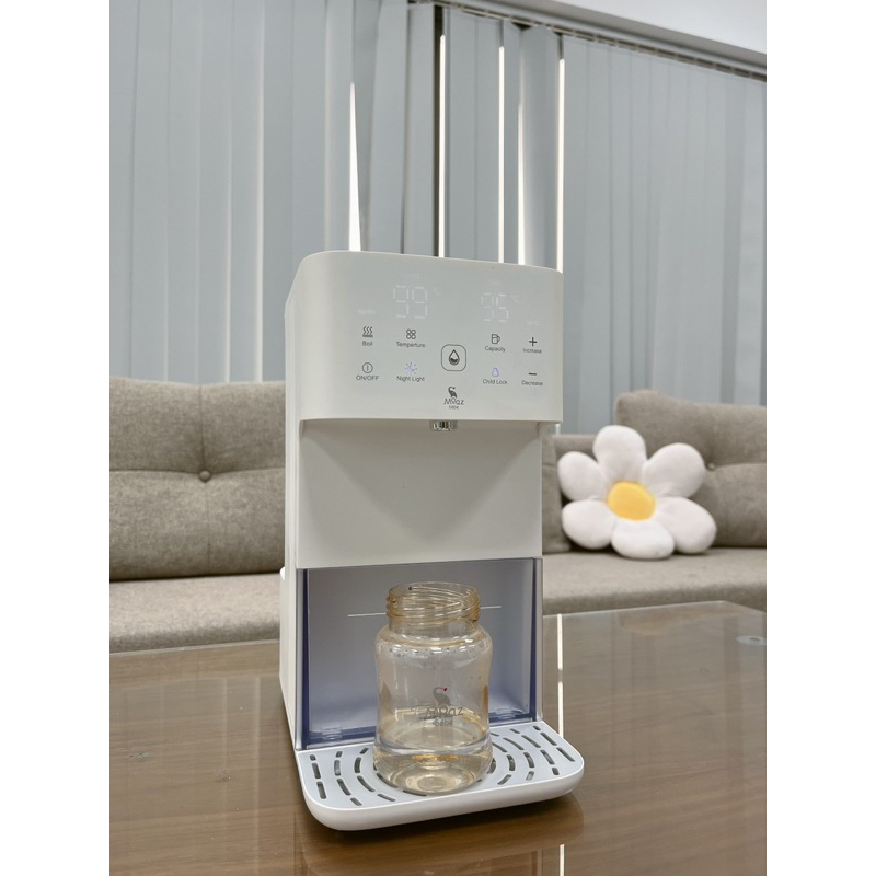 Bình thuỷ điện giữ nhiệt thông minh moaz bebe moaz bébé mb071 bảo hành chính hãng 12 tháng