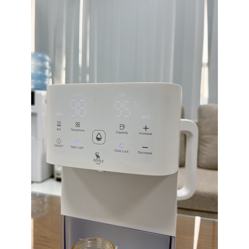 Bình thuỷ điện giữ nhiệt thông minh moaz bebe moaz bébé mb071 bảo hành chính hãng 12 tháng
