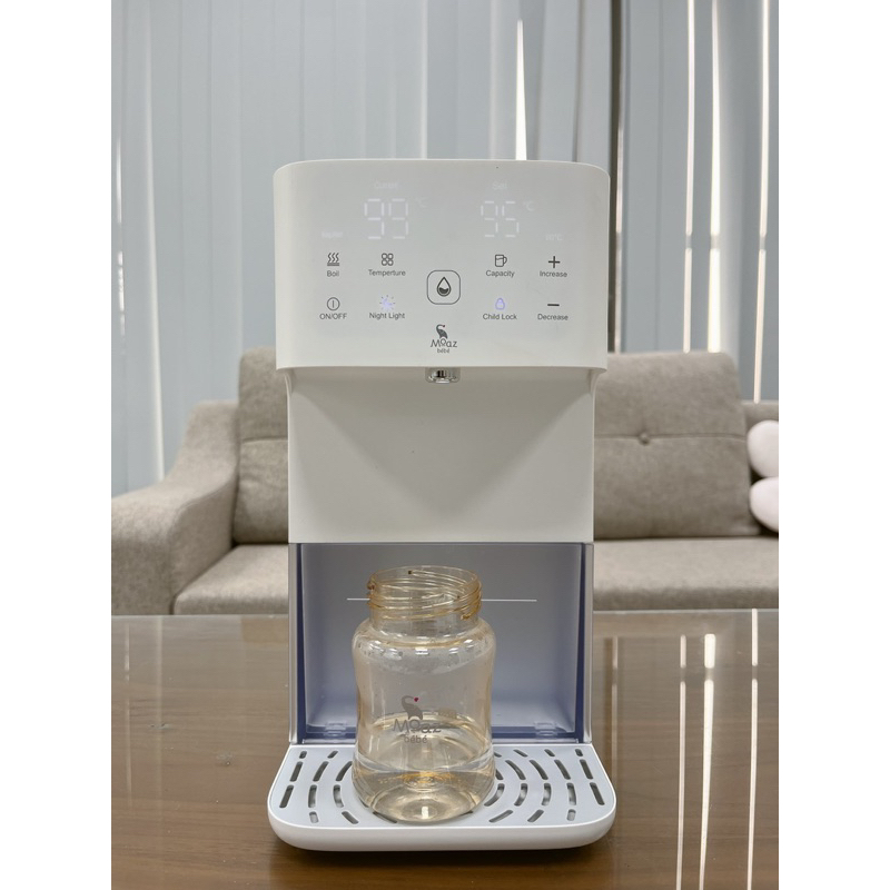 Bình thuỷ điện giữ nhiệt thông minh moaz bebe moaz bébé mb071 bảo hành chính hãng 12 tháng