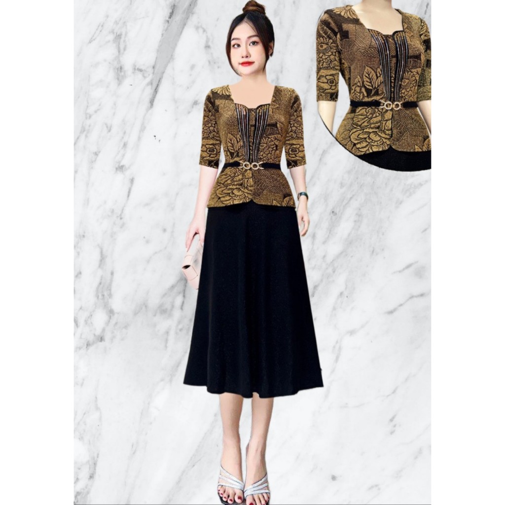 Đàm trung niên giả vest tặng mẹ