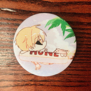 Huy hiệu glitter Badge One Punch Man (OPM)